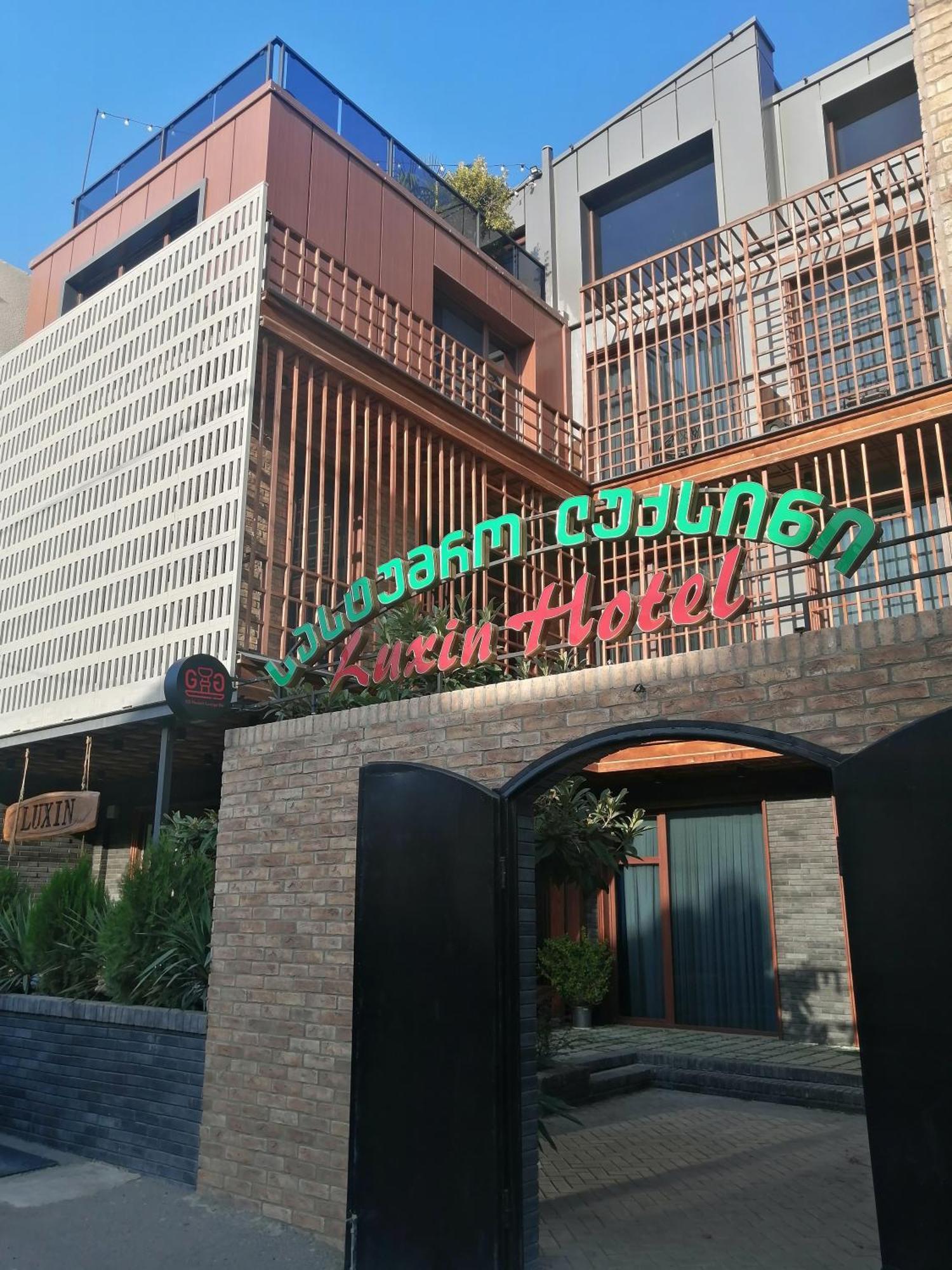 Luxin Hotel Tbilisi Exterior foto
